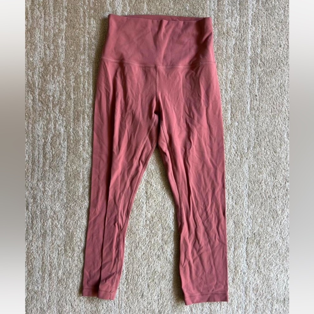 Lululemon Align Pink Cropped Leggings